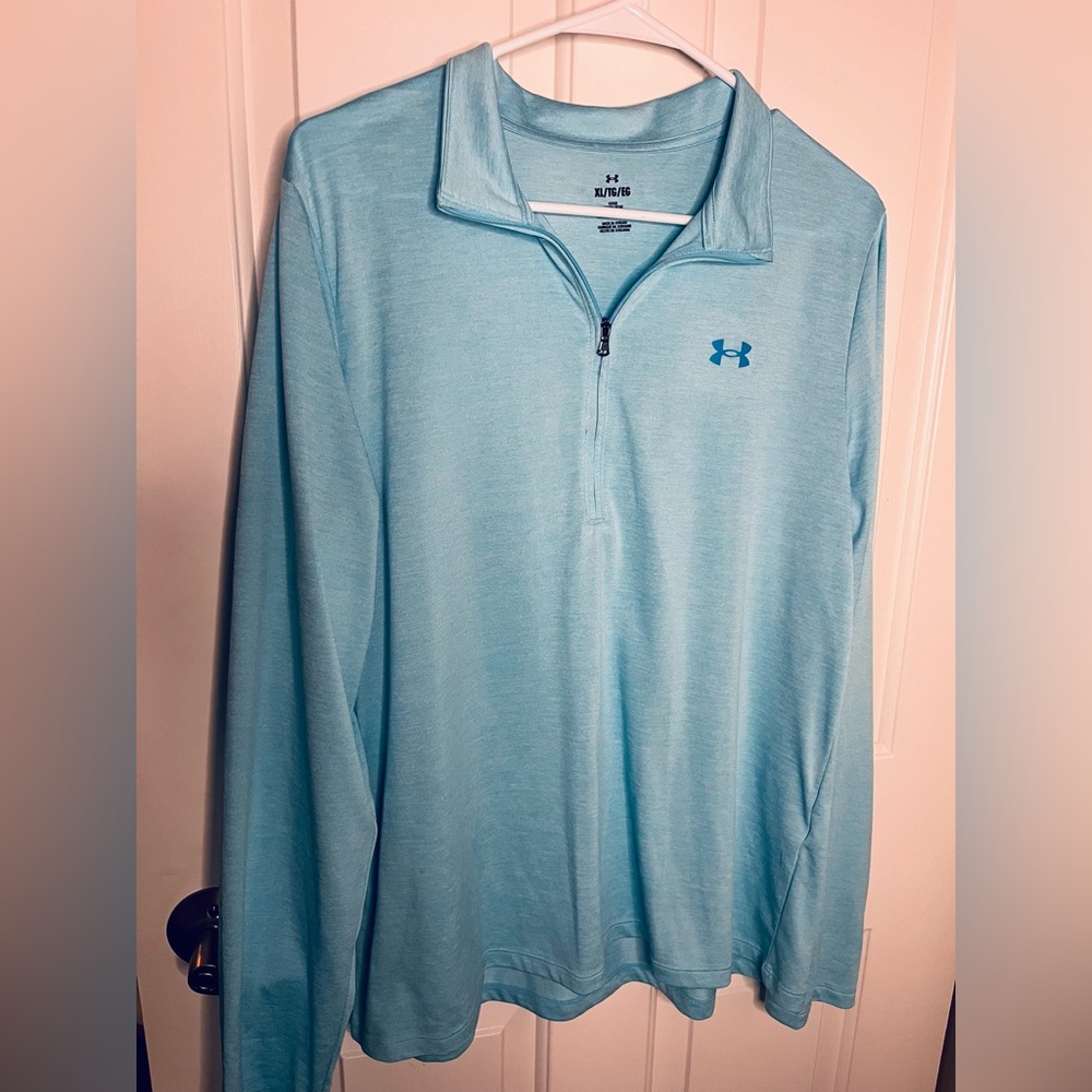 XL Women’s Light Blue Under Armour Quarter Zip